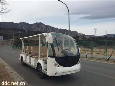  利凱士得14座不帶門電動(dòng)觀光車 旅游景區(qū)觀光車